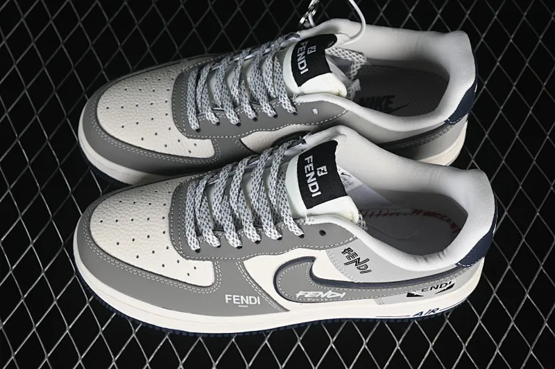 All categories Nk Air Force 1 Air Force series Nk Air Force 1 Low Air Force low top Nike Air Force 1'07 Low joint creative beige gray black Air Force 1 low top casual sneakers DF0188-110